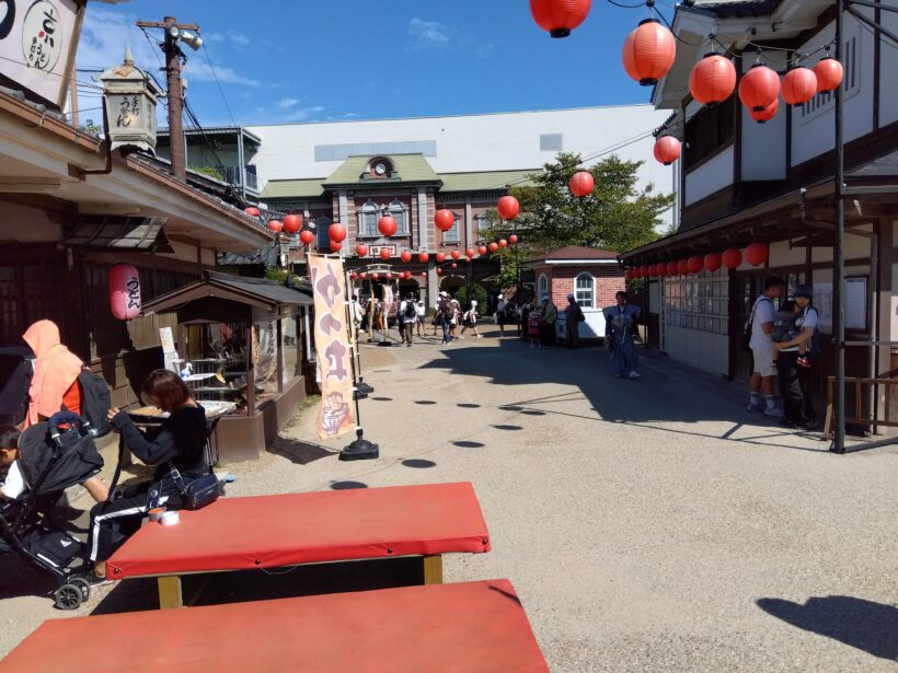 映画村を出て帰路に着きます