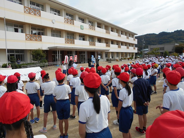 全校体育（運動会の練習）