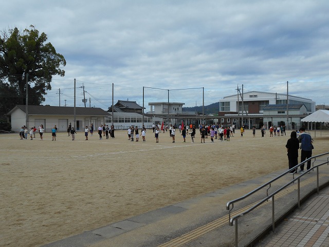 運動会前日練習