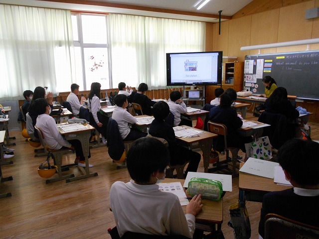 今日の授業風景（１～６年）