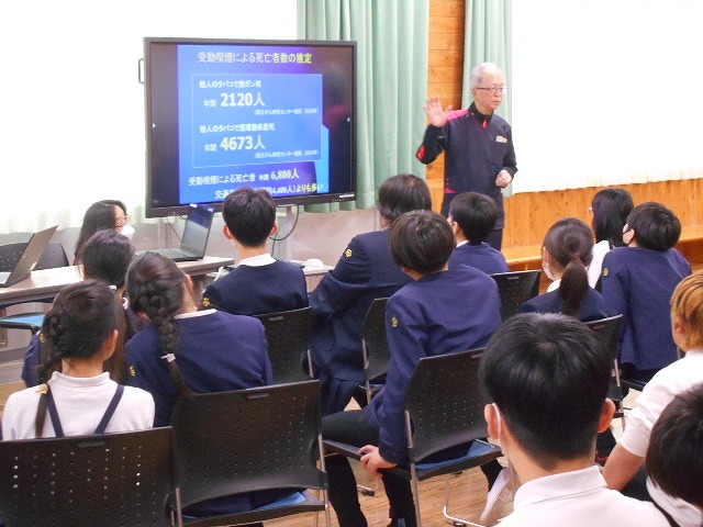 ６年　喫煙防止教室