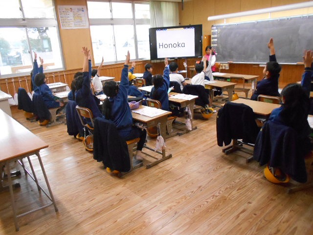 今日の授業風景（１～６年）
