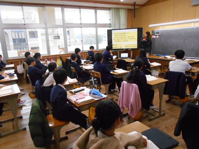 今日の授業風景（１～６年）