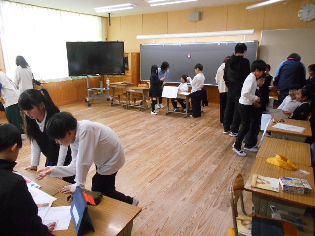 授業参観・ミニ集会