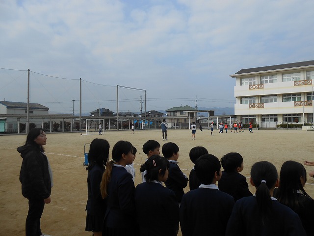 ３年生　クラブ見学