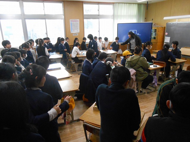 ３年生　クラブ見学