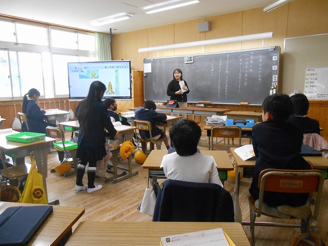 今日の授業風景