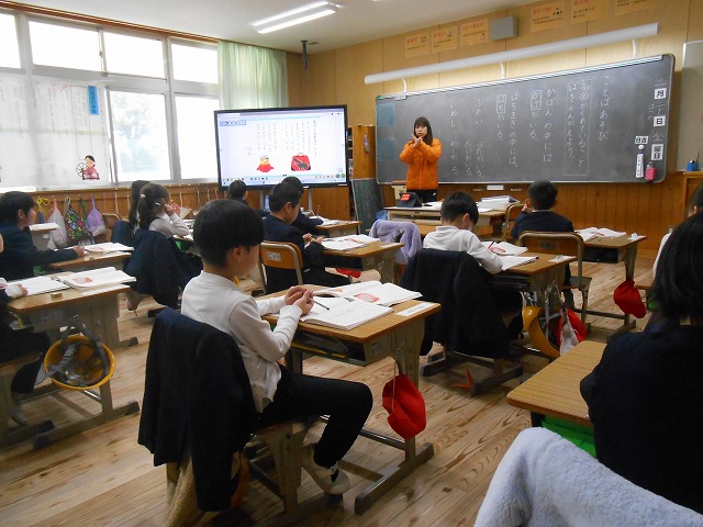 今日の授業風景