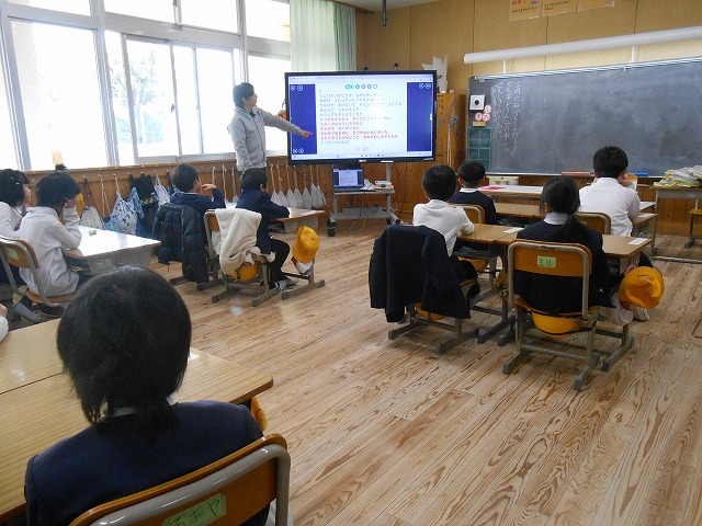 今日の授業風景