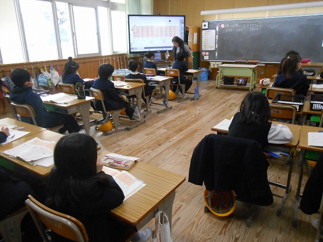 今日の授業風景