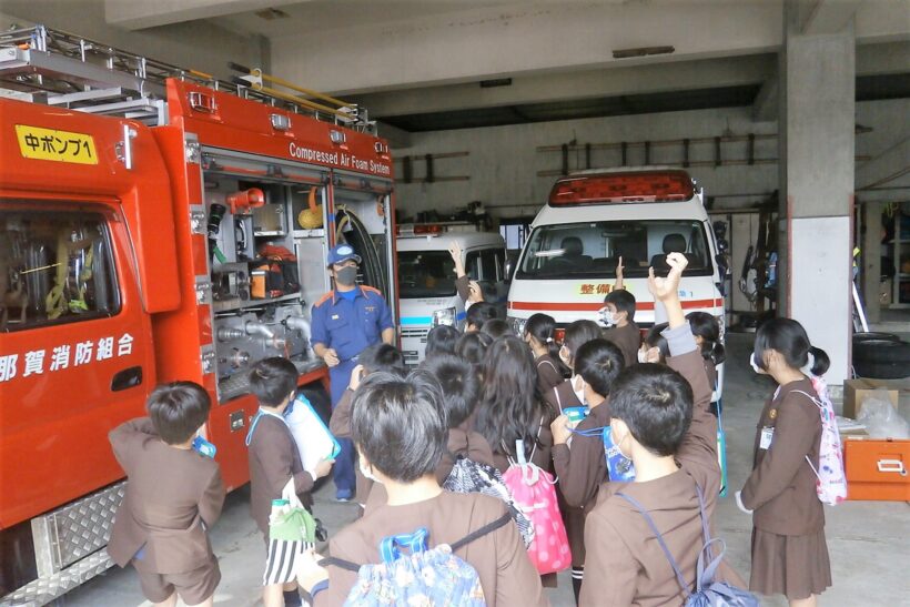 那賀防災センター見学