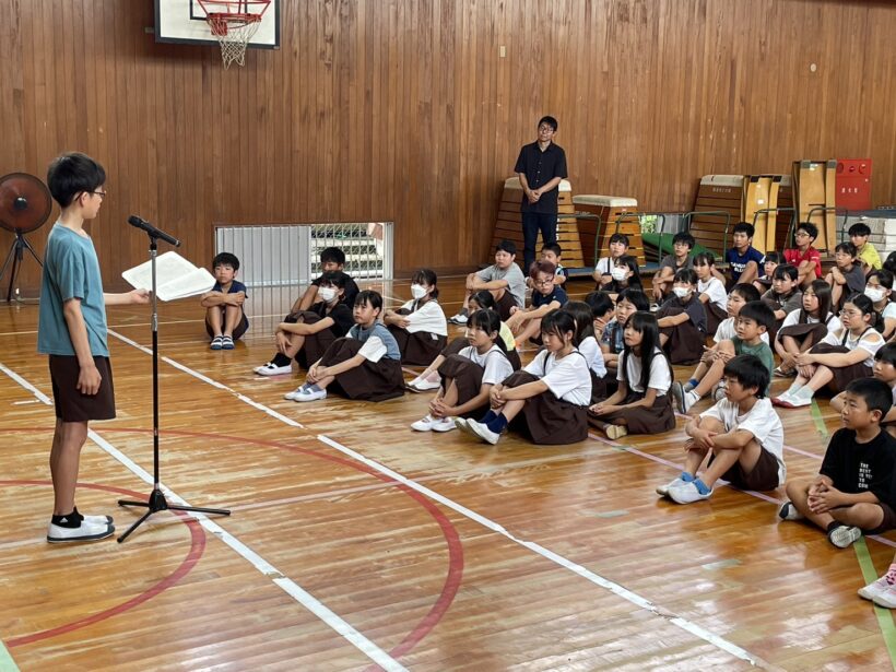 １学期終業式