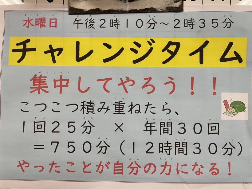 11/27　今日の東貴志小