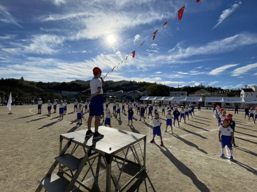 11/9　今日の東貴志小（運動会）