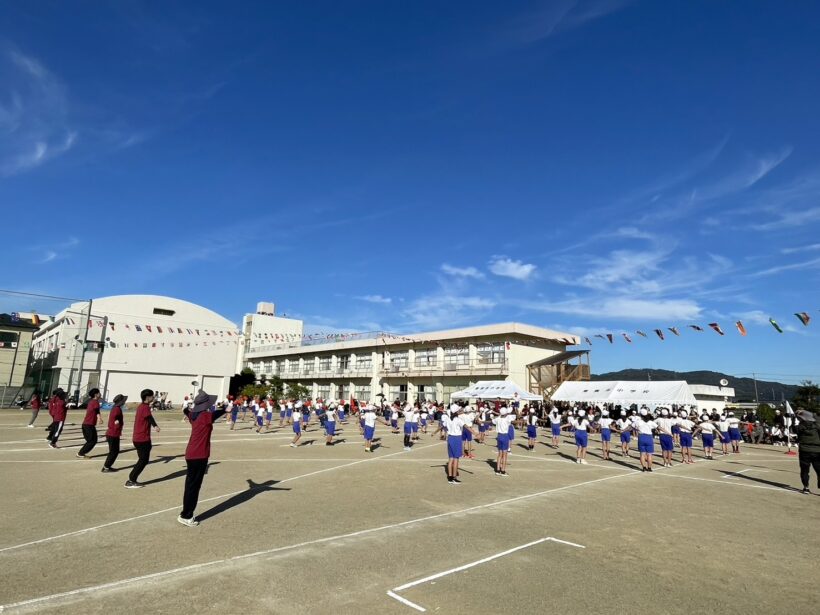 11/9　今日の東貴志小（運動会）