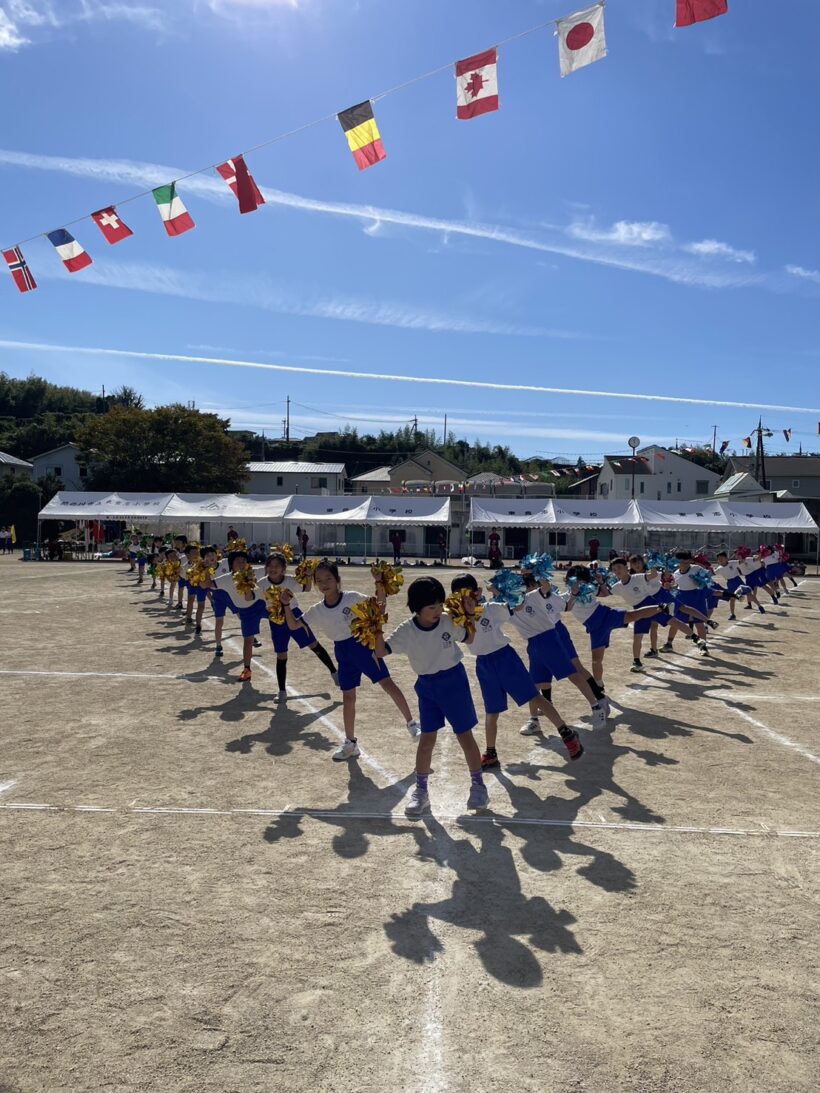 11/9　今日の東貴志小（運動会）