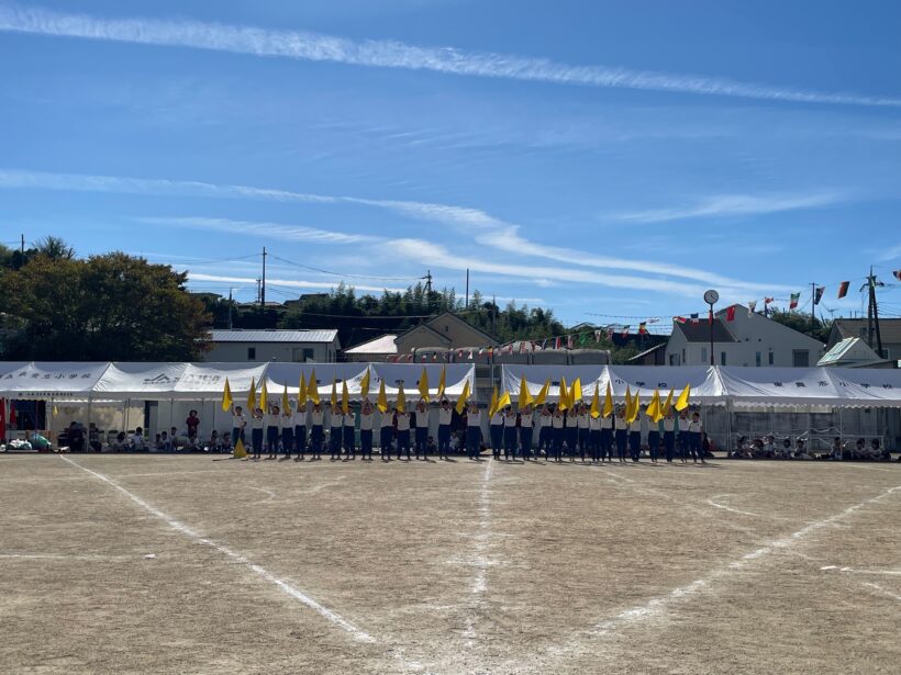 11/9　今日の東貴志小（運動会）