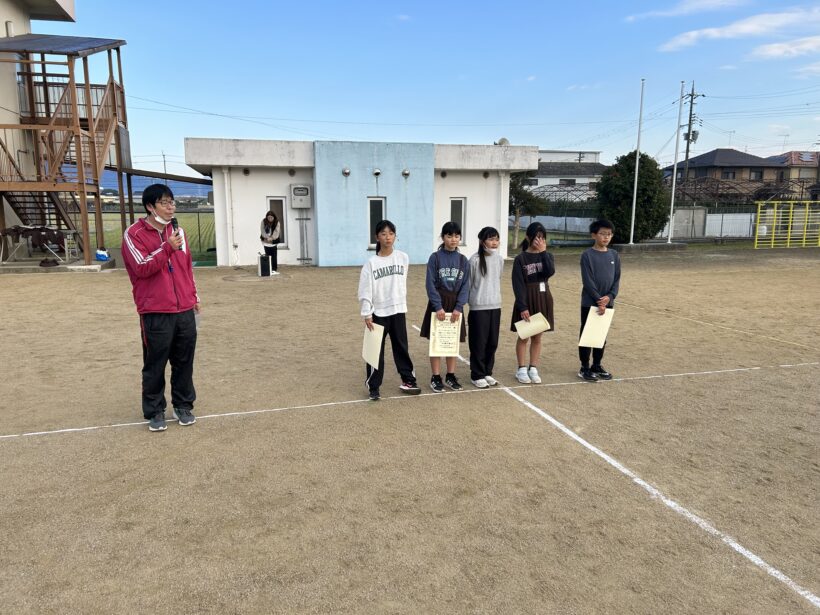 12/6　今日の東貴志小