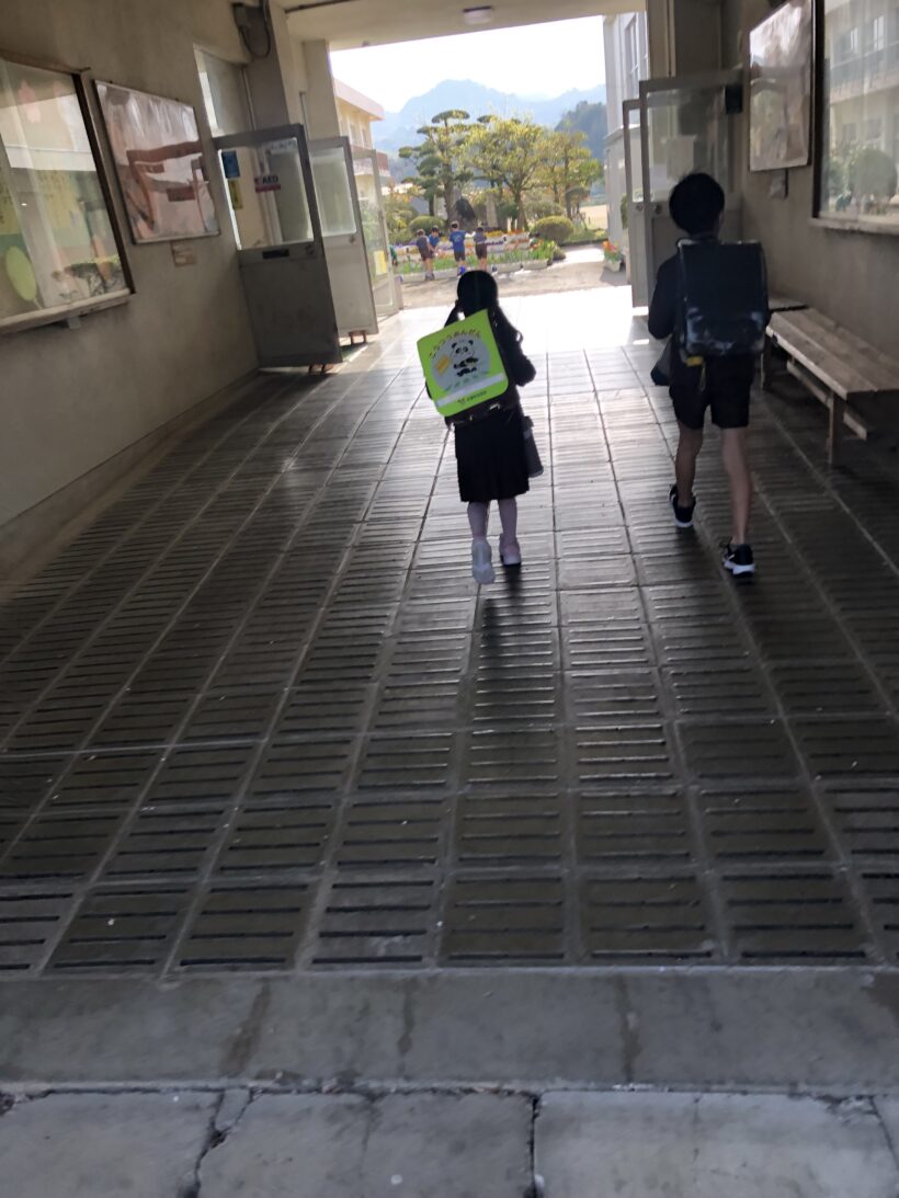 今日の東貴志小学校