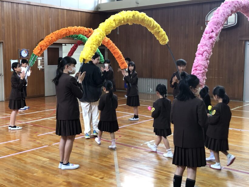 今日の東貴志小学校