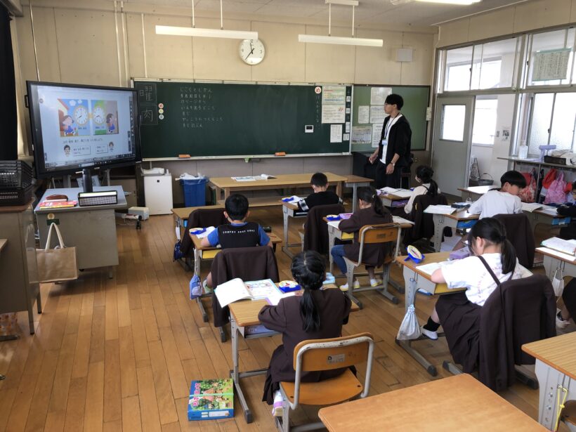 今日の東貴志小学校