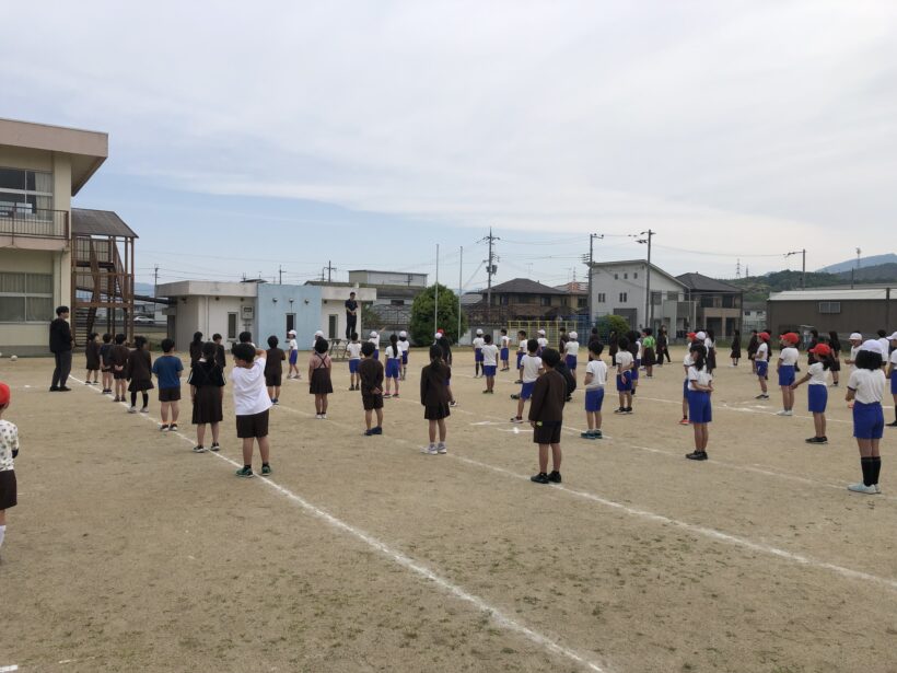 今日の東貴志小学校