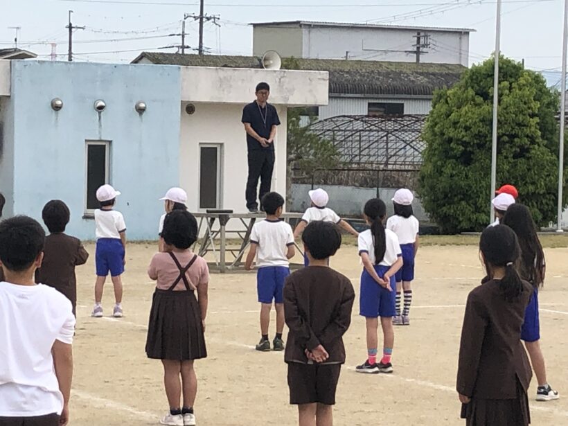 今日の東貴志小学校