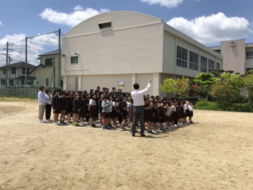 今日の東貴志小学校