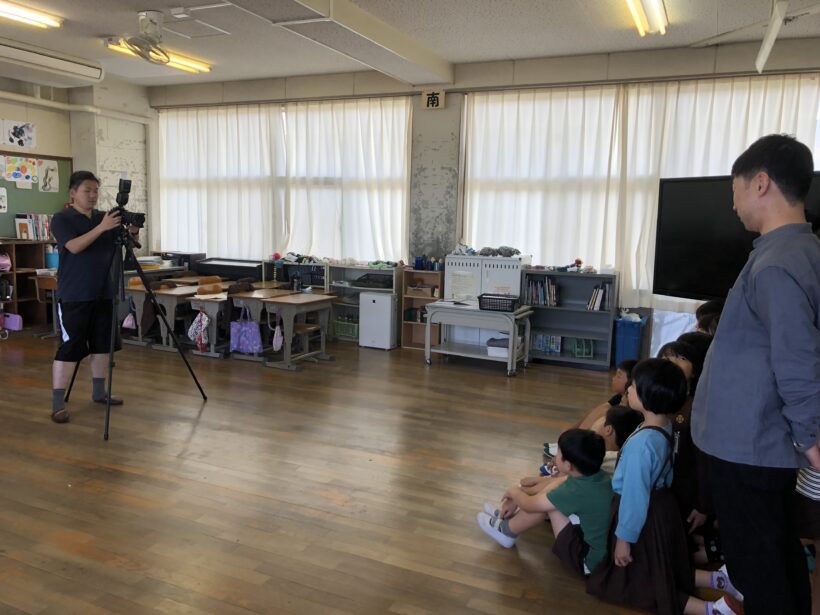 今日の東貴志小学校