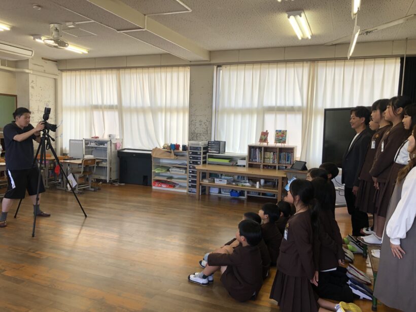 今日の東貴志小学校