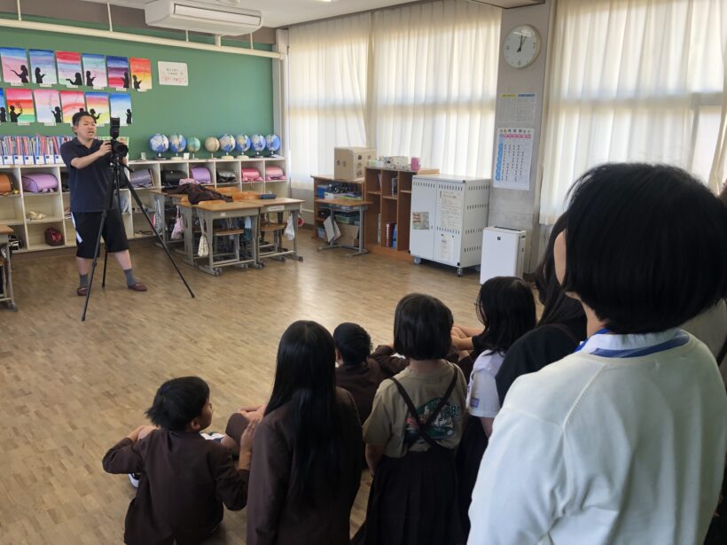 今日の東貴志小学校