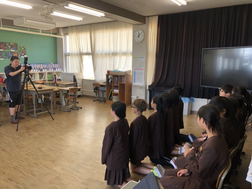 今日の東貴志小学校