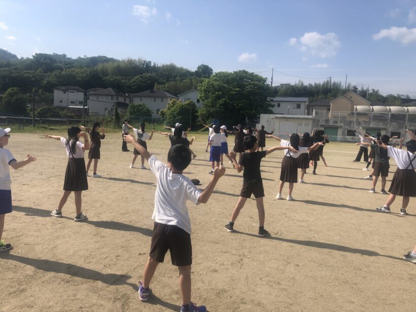 今日の東貴志小学校
