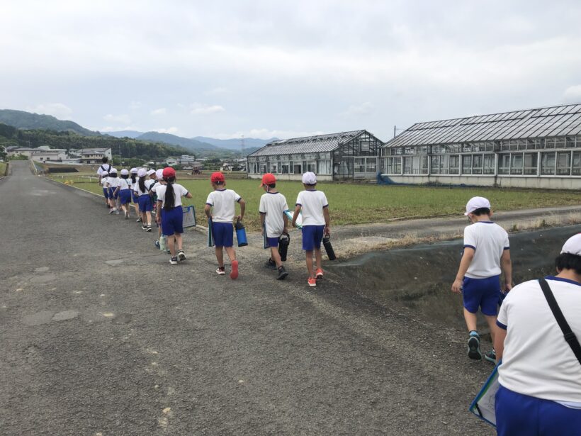 今日の東貴志小学校