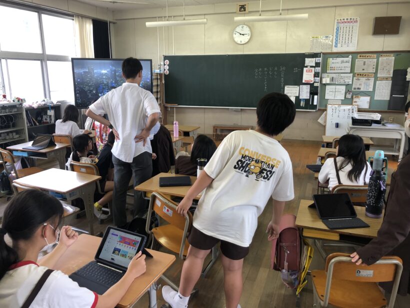 今日の東貴志小学校②