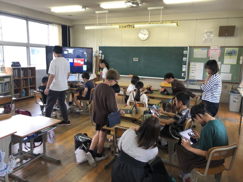 今日の東貴志小学校②