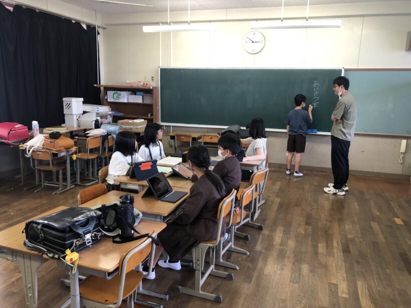 今日の東貴志小学校②