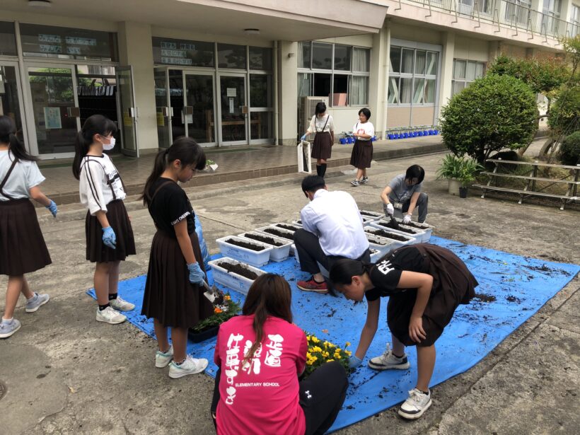 今日の東貴志小学校②