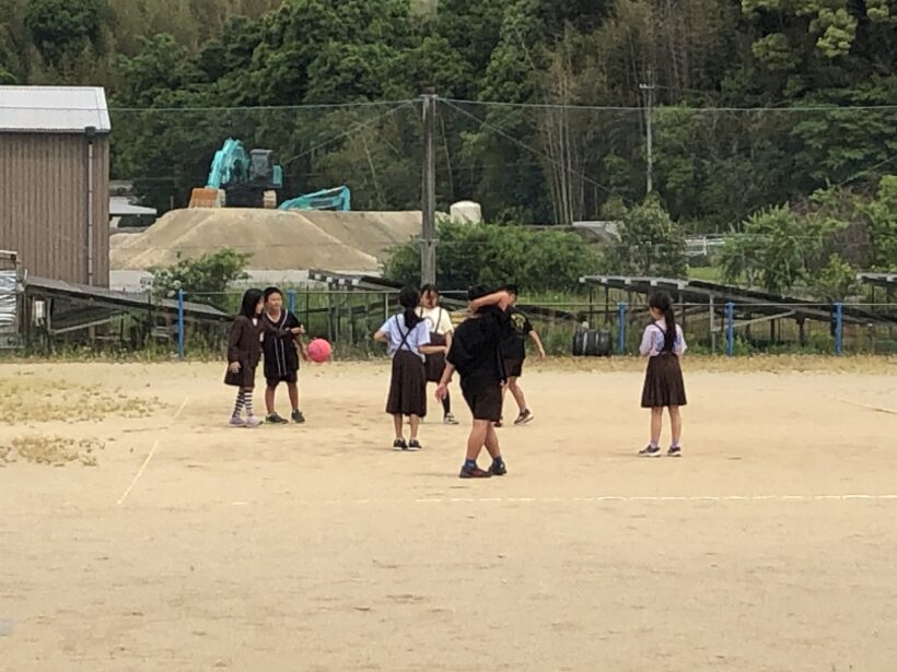 今日の東貴志小学校