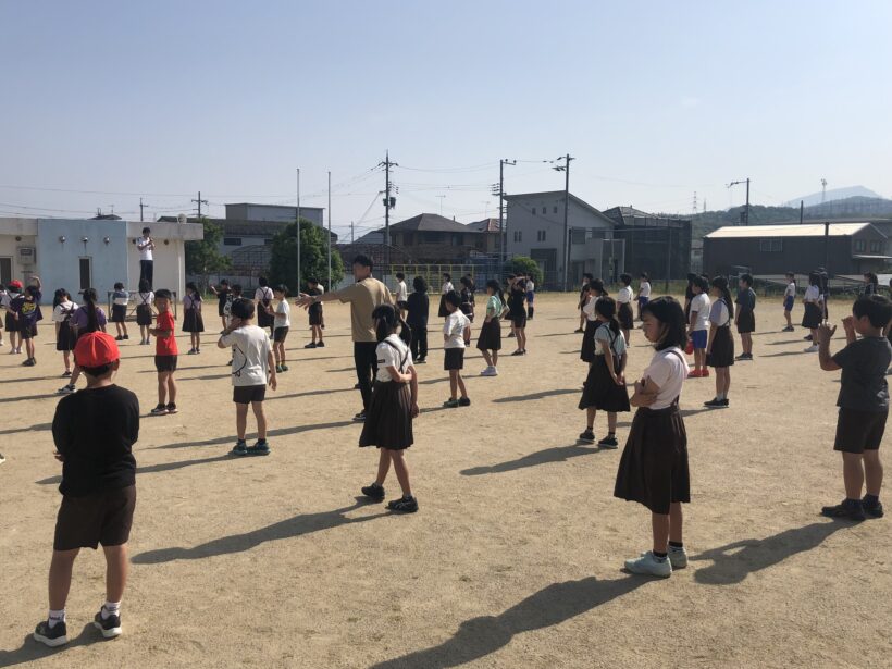 今日の東貴志小学校