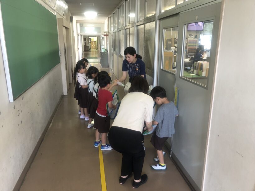 今日の東貴志小学校