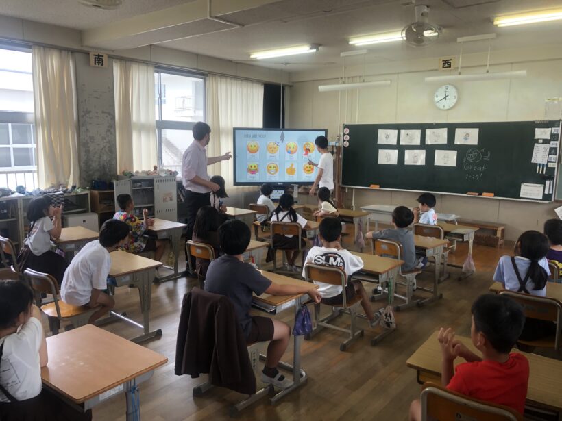 今日の東貴志小学校