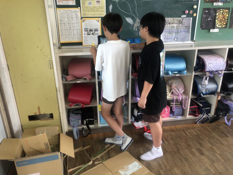 今日の東貴志小学校