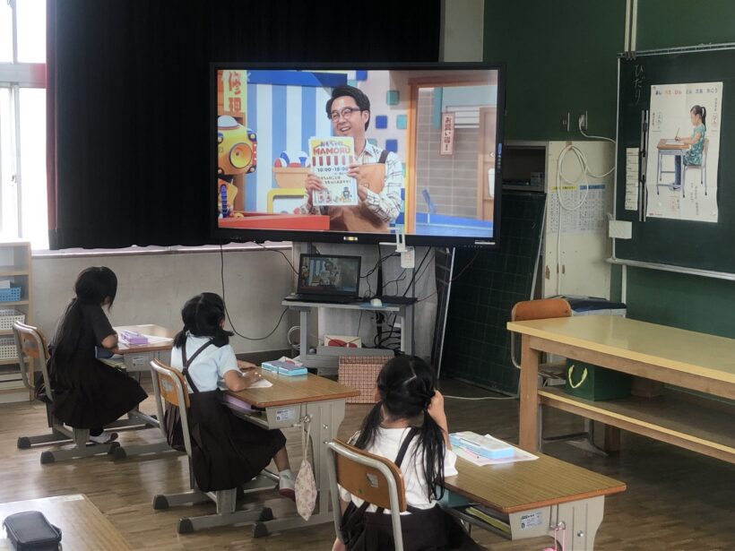 今日の東貴志小学校