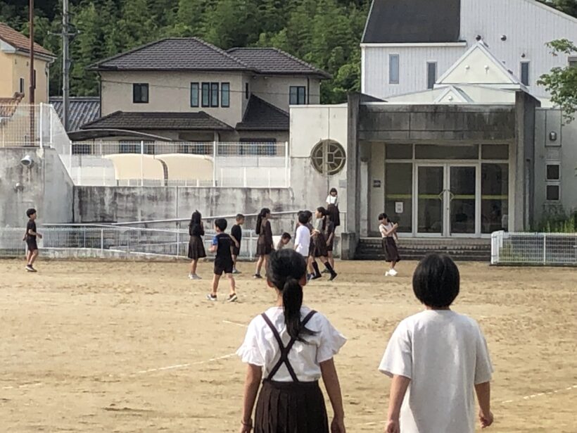 今日の東貴志小学校