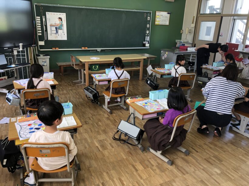 今日の東貴志小学校