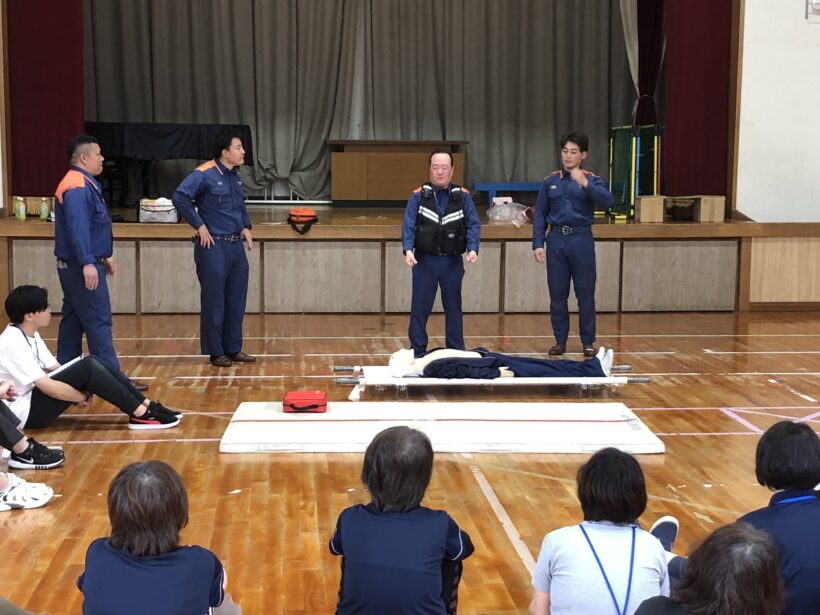 心肺蘇生法の講習を実施