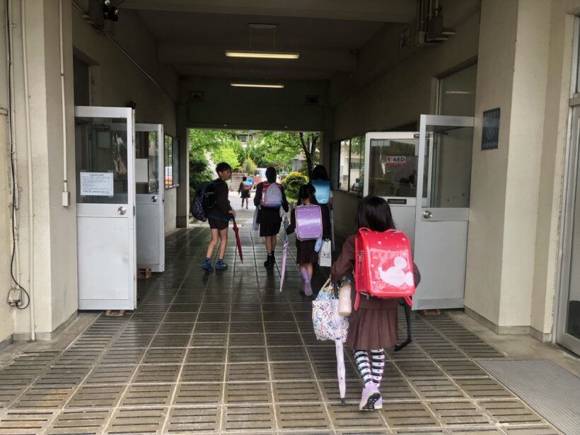 今日の東貴志小学校