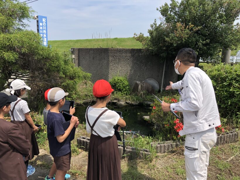 4年生が貴志川浄水場を見学してきました。