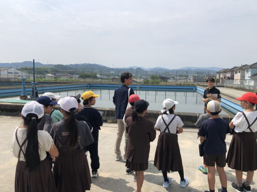 4年生が貴志川浄水場を見学してきました。